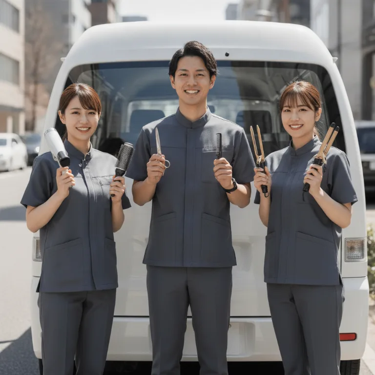 高級美容室 のチーム: 秦野市